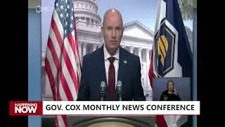 Gov. Cox Monthly Conference - January 2025