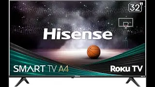Hisense 32 Inch Roku Smart TV Review A4 Series HD Quick Look