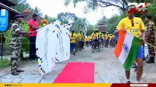 രാജ്യസുരക്ഷയിൽ വിട്ടുവീഴ്ചയില്ലാത്ത 56 വർഷം; CISF സ്ഥാപകദിനത്തിൽ തിരൂരിൽ സൈക്ലത്തോൺ | CISF