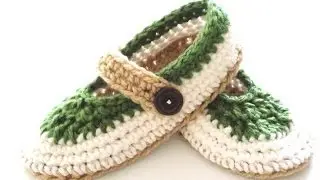 Crochet St. Patty Slapper Slippers - Part 3 - Top