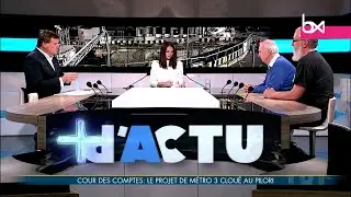 +d'actu - Cour des comptes: le projet de métro 3 cloué au pilori