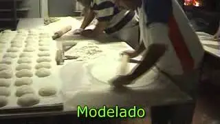 Tortas de gazpachos de Ayora, elaboracion por Panaderia Campana.flv