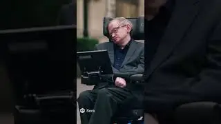 steven hawking ai video sora  #sora #ai #chatgpt #hawking  #generativevideo