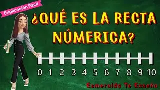 🔴✏️Ubicaci&oacute;n de los n&uacute;meros en la recta num&eacute;rica🔢📏