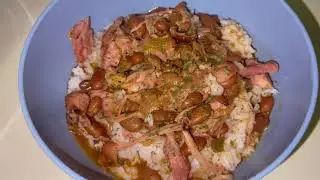 Quick and cheap meal under $15 (Turkey Wings and Beans)
