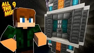 Fiz um REATOR NUCLEAR no ESPAÇO!! - Minecraft ATM 9 #17 (1.20 + Mods)