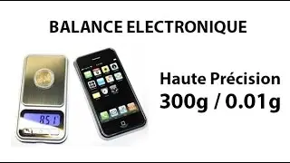 balance electronique haute pr&eacute;cision - 300g / 0.01g