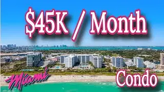 INSIDE a $45k/Month Condo in Miami Beach | Luxury Condo