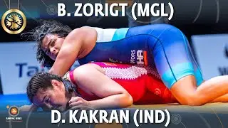Болортунгалаг Зоригт (MGL) vs Дивья Какран (IND) - Финал // Кубок Болата Турлыханова