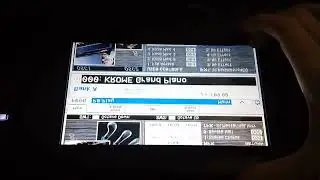 korg krome falla pantalla (touch screen)