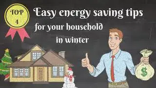 Top 4 - Easy energy saving tips for your household in winter