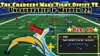 The Chargers Make Tight Offset TE Ungaurdable In Madden 22! | Team & Scheme Part 10 |