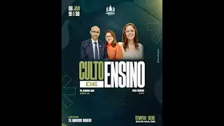 Culto De  Ensino | Ministra&ccedil;&atilde;o - Ir&ordf;. Ce&ccedil;a Moreno