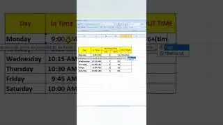 Calculate Out Time in Excel #bengali #excel #education