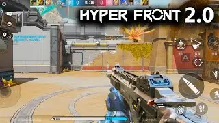 NEW HIGH FPP GAME 🎮|| IN GAME CHARACTER SUPER POWER🔋|| HYPER FRONT 2.0 GAMEPLAY #HYPERFRONT_2_0