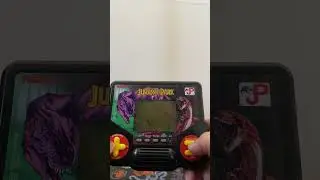 Hasbro Tiger Electronics Jurassic Park LCD Handheld Electronic Game 2021 demo