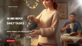 The Sims FreePlay - Daily Tasks: Make Herbal Tea From A Kettle 