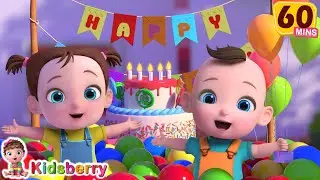 Kids Birthday Songs Collection 🎉🎂 | Happy Birthday & More | Nursery Rhymes & Baby Songs - Kidsberry