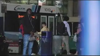 CATS buses and light rail will provide free rides to the polls on Election Day