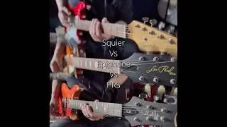 Squier Classic Vibe vs Epiphone Les Paul vs PRS SE CE24- you&rsquo;ve got &pound;500, what are you getting?