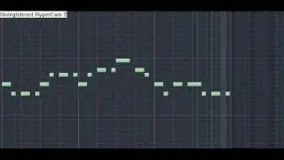 Detail look to the piano roll of Gigi D'Agostino - The Riddle in FL-studio ! (MAIN PART)