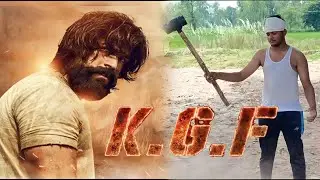 KGF Chapter 1 || Movie Scene Spoof || Small Boy Attitude || KGF Movie Action Scene Spoof || Mahendra