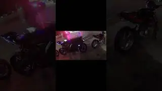 Cops shut down our meet😡!! #ninja400 #bikelife #carmeet #s1000rr #cops #popo #streetbikes
