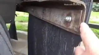 How to fix a mudflap