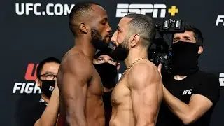 Todas as encaradas da pesagem do UFC Vegas 21
