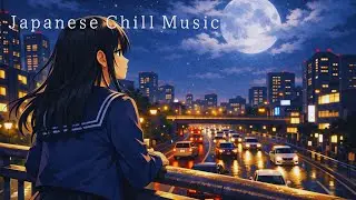 Lonely Night in the City 🏙️ Japanese Chill Music for Relax & Sleep (1 Hour)