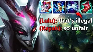 PAPISHAC BROKE LULU'S MIND BECAUSE OF THIS BUILD (URF JUNGLE SHACO)