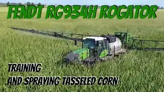 High Clearance Rogator training and Demo