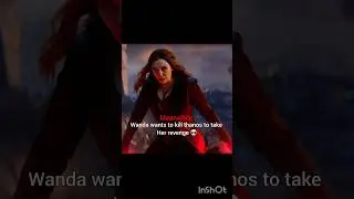 Wanda wanted to kill thanos 💀 | #shorts