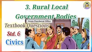 3.Rural Local Government Bodies/Textbook Question Answers/Civics Lesson 3/History and Civics Class 6