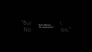 Built different #quotes #shorts