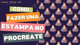 Como fazer uma estampa no Procreate