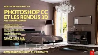 Tutoriel Photoshop CC : Les rendus 3D | Adobe France