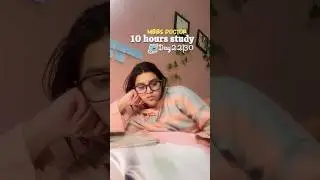10 hours study 📚 challenge #viral #neet #neetpg #minivlog #shorts #youtube #mbbs #doctor