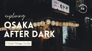 7 Cool Things To Do After Dark in Osaka