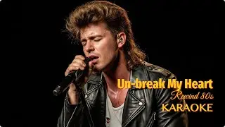 KARAOKE | 🎵 UN-BREAK MY HEART 💔 | 80s Power Ballad | Official Music Video