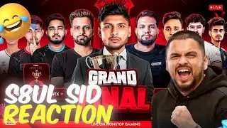 @S8ULSID  REACTION ON BOOYAH MASTERS 😂🔥 || SID PLAYING FREE FIRE 🤯