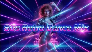 80s Retro Dance Mix 🔴 LIVE | Synthwave &middot; Disco &middot; 80s Dance Party