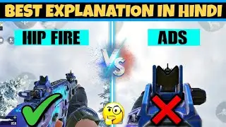 How to use HIP FIRE and ADS in Codm | Best Explaination in Hindi | Explain in hindi