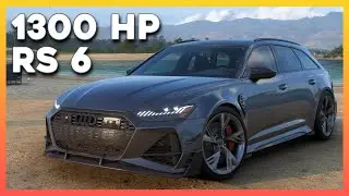 2021 Audi RS 6 Avant Full Customization In Forza Horizon 5!
