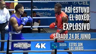 Juegos Centroamericanos y Del Caribe 2023 - Tarde de Boxeo - Sabado 24 - Canciller&iacute;a