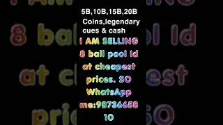 8 ball pool coins seller