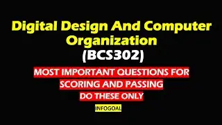 DDCO Most Important Questions | BCS302 Important Questions | Infogoal