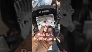 🚀 Hero Splendor Bike Back light Anshu Name Sticker 😍..#shorts #splendor #anshu #shere #shortsfeed 🔥