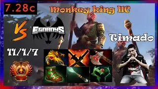 Timado Monkey king HC vs Egoboys | Undying vs Egoboys | Full Gameplay  7.28c | Dota 2 Pro Replays