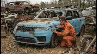 ASMR Car Restoration! Abandoned 2020 Range Rover Full Restoration